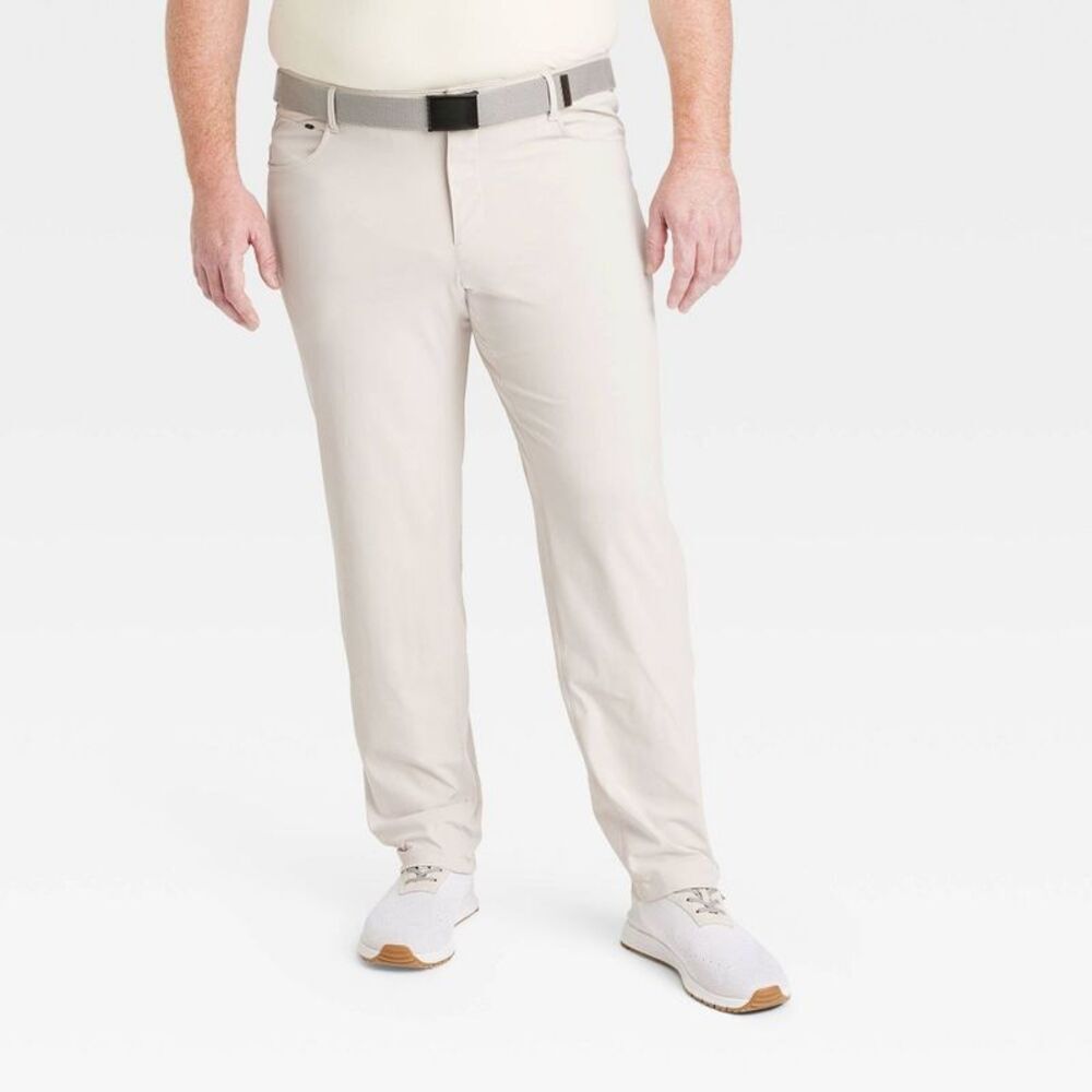 All in Motion -  Men's Big & Tall Golf Pants Straight Stone